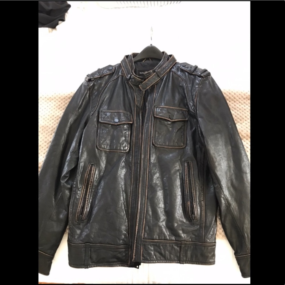 Men’s Genuine Leather Jacket